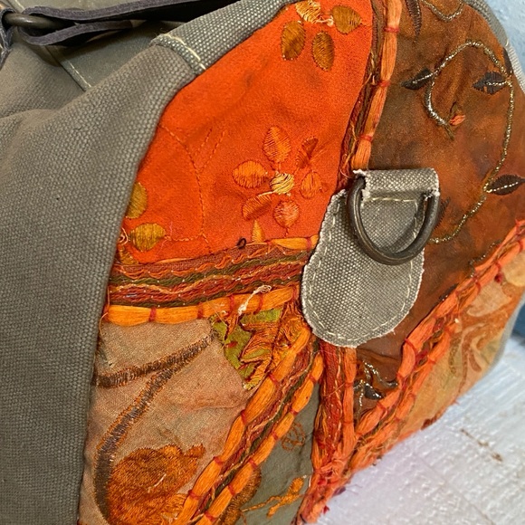 Vintage addiction small duffle with tapestry ends - Picture 3 of 6